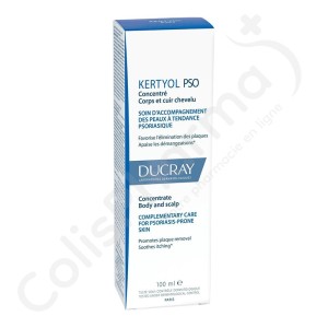 Ducray Kertyol PSO Crème Visage et Corps - 100 ml