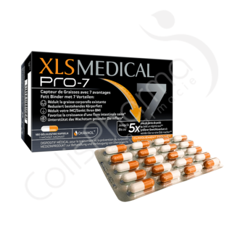 XLS Medical Pro-7 - 180 gélules