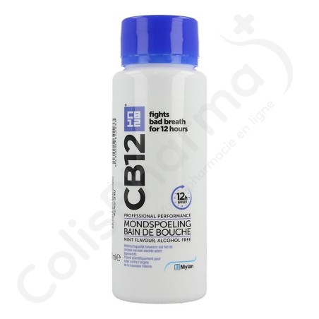 CB12 Bain de bouche Menthe Sans Alcool - 250 ml