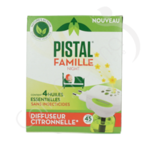 Pistal Famille Citronelle - 1 diffuseur électrique