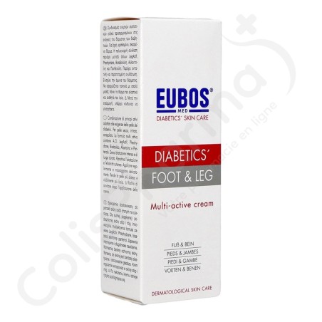 Eubos Diabetics Skin Care Crème pieds et jambes - 100 ml