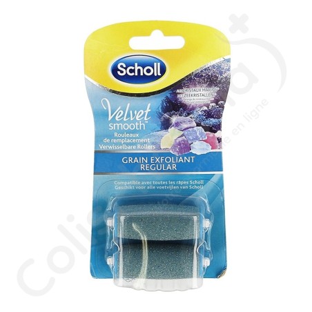 Scholl Velvet Smooth - 2 rouleaux de rechange pour rape électrique