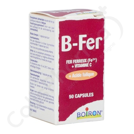 B-Fer Nutridoses - 50 capsules