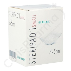 Steripad 1 Small Steriele 5x5 cm - 40 compressen