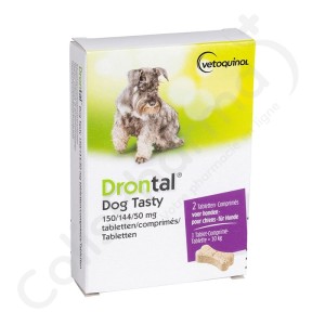 Drontal Dog Tasty - 2 tabletten
