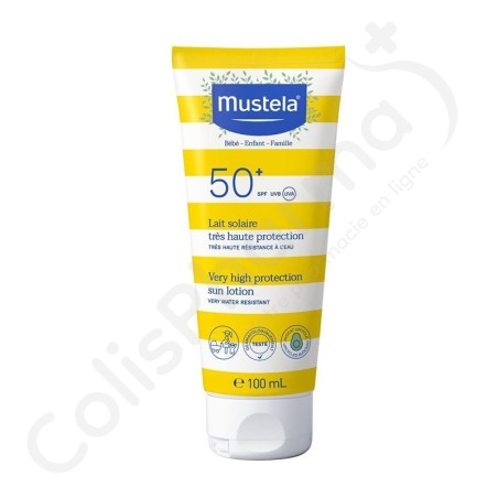 Mustela Zon Melk Heel Hoge Bescherming - 100 ml