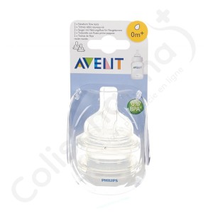Avent Tétine Nourisson - 2 tétines