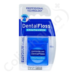 Elgydium Clinic DentalFloss Chlorhexidine - 50 m