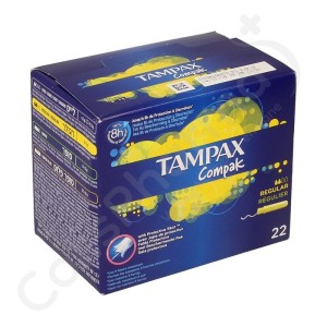 Tampax Compak Regular - 22 tampons