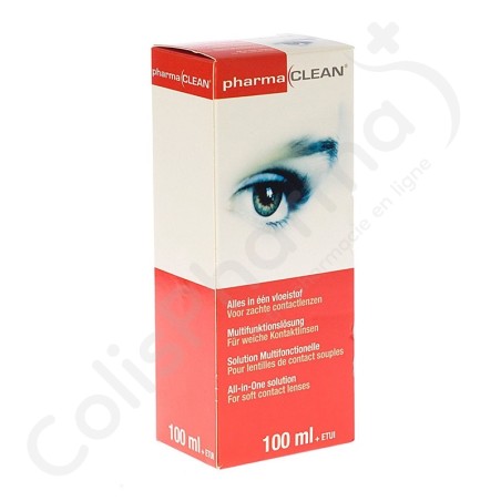 Pharmaclean Reisetui + Lenshouder - 100 ml