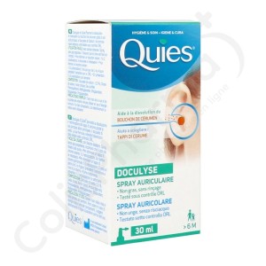 Quies Doculyse Anti-Bouchon de cérumen - Spray 30 ml