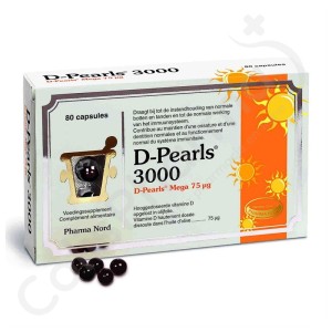 D-Pearls 3000 - 80 capsules