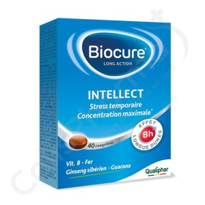 Biocure Intellect Long Action Student - 40 tabletten