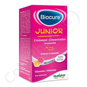Biocure Junior Long Action - 60 étoiles à croquer