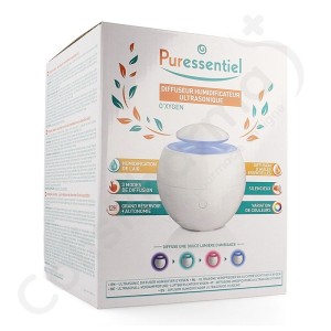Puressentiel Diffuseur Humidificateur Ultrasonique O'xygen - 1 diffuseur d'huiles essentielles