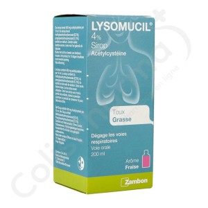 Lysomucil 4% - Siroop 200 ml