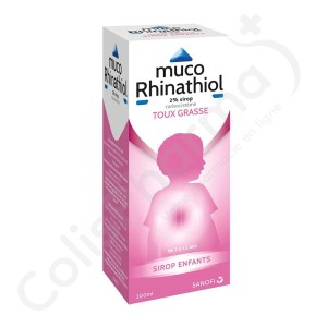 Muco Rhinathiol 2% Vette Hoest - Siroop kinderen 200 ml