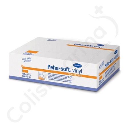 Peha-Soft Gants Vinyl Medium - 100 gants