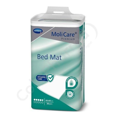Molicare Bed Mat 5 Gouttes 40 x 60 cm - 30 alèses