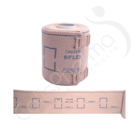 Thuasne Biflex 16+ Pratique Légère - Beige - 8 cm x 3 m