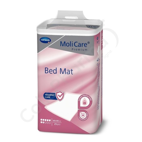 Molicare Bed Mat 7 Gouttes 60 x 90 cm - 25 alèses Molicare Bed Mat 7 Gouttes 60 x 90 cm - 25 alèses