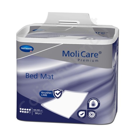 Molicare Bed Mat 9 Gouttes 60 x 90 cm - 30 alèses
