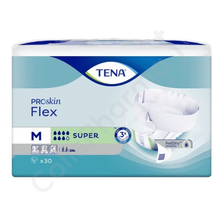 Tena Flex Super Medium - 30 changes avec ceinture