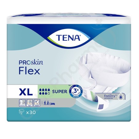 Tena Flex Super Extra Large - 30 incontinentiebroekjes met heupband
