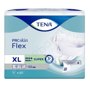 Tena Flex Super Extra Large - 30 changes avec ceinture