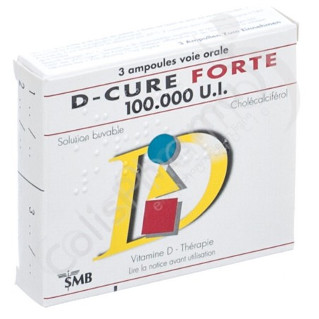 D-Cure Forte 100 000 UI - 3 ampullen