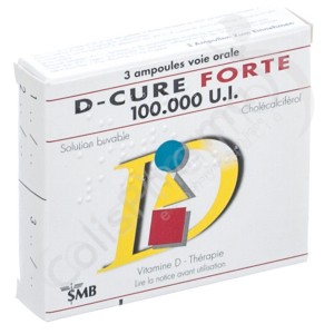 D-Cure Forte 100 000 UI - 3 ampoules