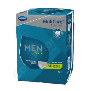 Molicare Men Pants 5 Druppels Medium - 8 pants