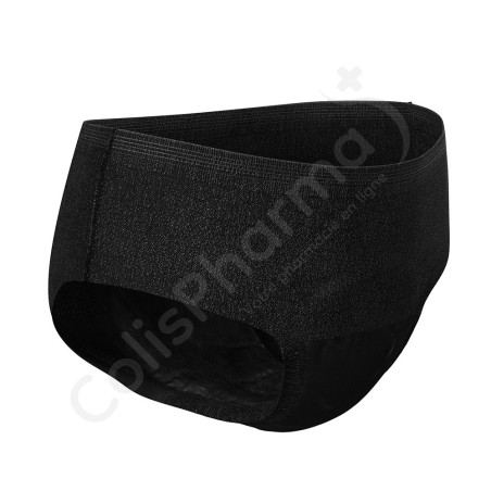 Tena Silhouette Normal Noir Large - 9 beschermende onderbroeken
