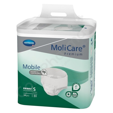 Molicare Mobile 5 Gouttes Small - 14 slips absorbants Molicare Mobile 5 Gouttes Small - 14 slips absorbants