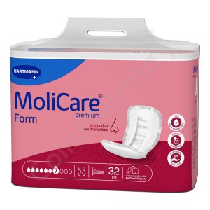 Molicare Form 7 Druppels - 32 anatomische inleggers