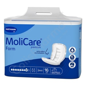 Molicare Form 9 Gouttes - 16 couches anatomiques