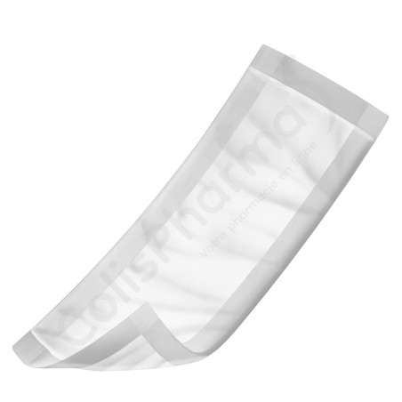 Molicare Rectangular 5 Gouttes 15 x 60 cm - 28 couches rectangulaires traversables