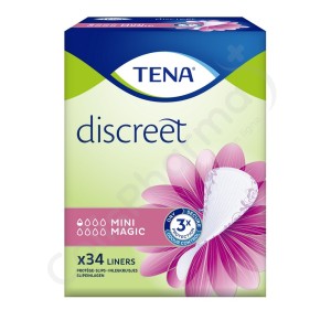 Tena Discreet Mini Magic - 34 protections anatomiques