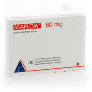 Asaflow 80 mg - 56 comprimés gastro-résistants