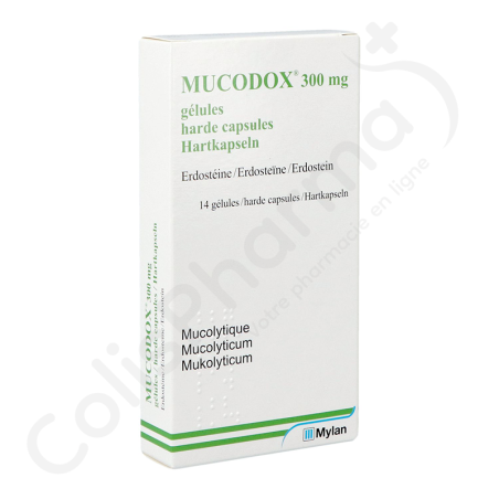 Mucodox 300 mg  - 14 gélules