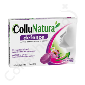 ColluNatura Defence - 24 pastilles pour la gorge