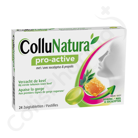 ColluNatura Pro-Active - 24 pastilles pour la gorge