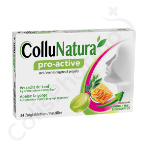 ColluNatura Pro-Active - 24 pastilles pour la gorge