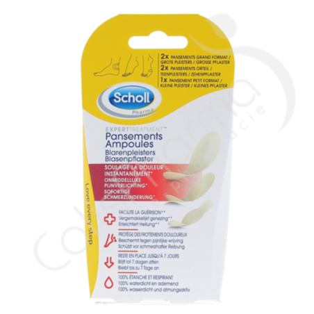 Scholl Blarenpleister Format Mix - 5 stuks