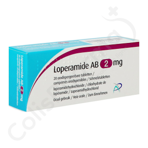 Loperamide AB 2 mg - 20 comprimés orodispersibles