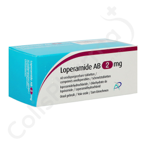 Loperamide AB 2 mg - 60 comprimés orodispersibles
