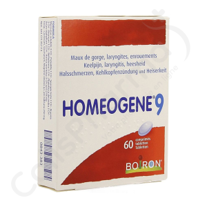 Homeogene 9 - 60 comprimés