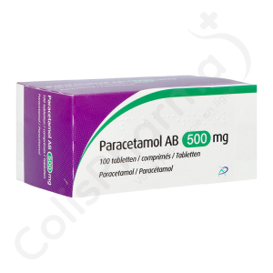 Paracétamol AB 500 mg - 100 tabletten