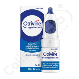 Otrivine Hydratant Décongestionnant 1 mg/ml - Spray nasal 10 ml