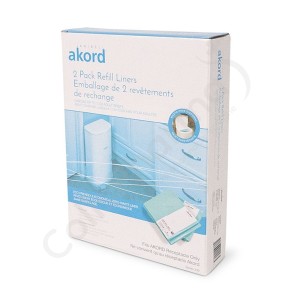 Sacs pour poubelle 41 litres Janibell Akord Slim - 2 rouleaux